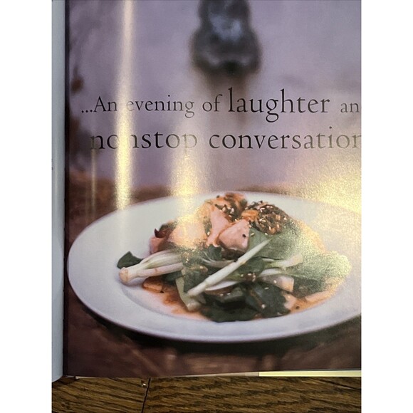 Lot of 2 Entertaining Hardcover Books Menus CookBook - Picture 2 of 8